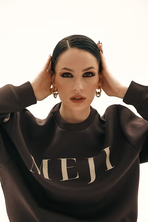 SS25 MEJI Sweatshirt Unisex Mocha | MEJI