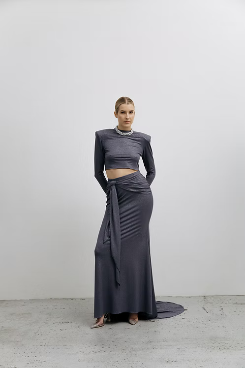 MEJI Grey Dazzling two-piece set | MEJI