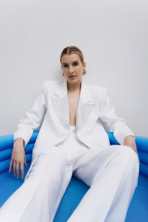 MEJI SS24 White Trousers | MEJI
