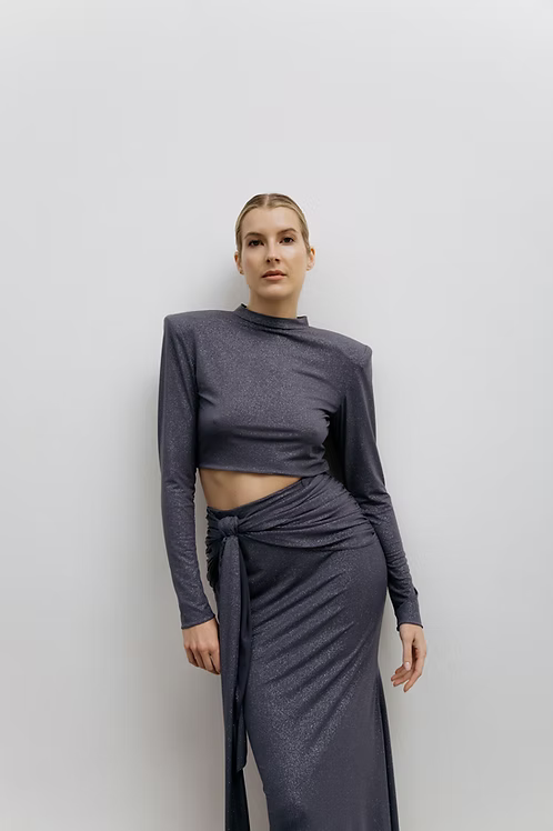 MEJI Grey Dazzling two-piece set | MEJI